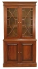Двухдверный стеклянный витринный шкаф  